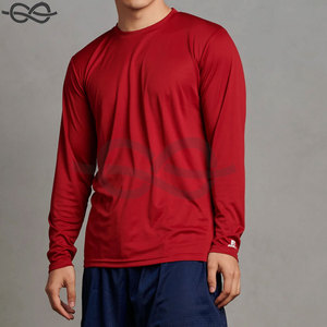 Camisas de rendimiento de manga larga Hombres Mujeres Ropa deportiva más vendida Tela OEM Tops atléticos personalizados Gimnasio Correr - Product Image 2