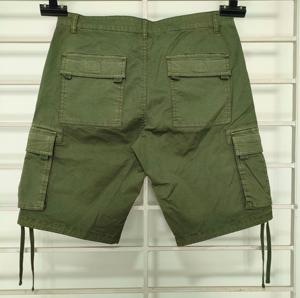 กางเกงขาสั้นสำหรับผู้ชายกางเกงขาสั้นผ้าฝ้ายทอลายทแยงสำหรับใส่กลางแจ้ง - Product Image 5