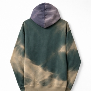 เสื้อฮู้ดดี้ผ้าฟลีซโอเวอร์ไซส์ รุ่นใหม่ล่าสุด ผ้าฝ้าย 100% ซักฟอกแบบดิสเทรส สไตล์วินเทจ ระบายอากาศได้ดี แห้งเร็ว เหมาะสำหรับฤดูหนาว สีซีดแบบฟอกด้วยกรด - Product Image 2