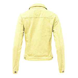 Veste en jean vintage coupe ample personnalisée pour femmes manteau en jean délavé vintage tendance de style streetwear vente en gros veste en jean - Product Image 4