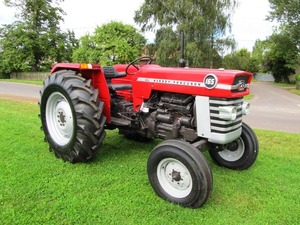 รถแทรกเตอร์ล้อยาง Massey Ferguson 165 รุ่นท็อปเกรด 75 แรงม้า พร้อมชิ้นส่วนสำคัญ เครื่องยนต์ มอเตอร์ เกียร์ ปั๊ม ราคาคุ้มค่ามาก - Product Image 3