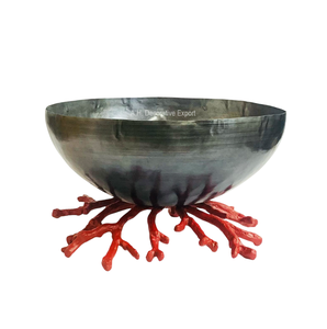 Elegante diseño antiguo hierro frutas ensalada servir cuencos hoteles Mesa sopa masa cuencos para bodas y cenas - Product Image 6