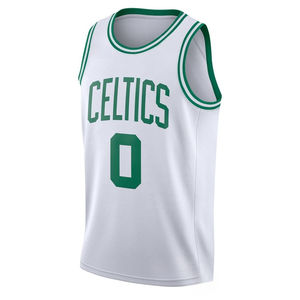 Maillot de basket-ball - Blanc avec des accents verts Respirant Sports Impressions 3D HD Maillot idéal - Product Image 6