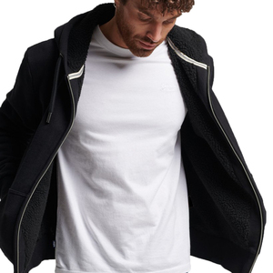 Sweat à capuche unisexe en polaire chaud d'hiver MOVATEXTILE Basics avec logo personnalisé, veste à capuche zippée de haute qualité, logo personnalisable, imperméable - Product Image 5