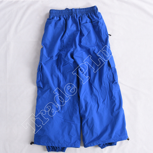 Pantalones de snowboard de esquí de poliéster 100% para mujer, pantalones holgados de carga con calefacción, estilo informal suelto, multibolsillos, impermeable, cremallera a prueba de viento - Product Image 2