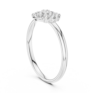 Evadora Bague en diamant 14K pour femme pour fiançailles Bijoux élégants - Product Image 3