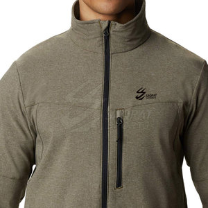 <b>Men's</b> High Street Unique Design Quick Dry <b>Lightweight</b> Eco-Friendly Softshell Winter <b>Jacket</b> <b>for</b> Outdoor Use Front Logo Position - Product Image 5