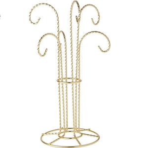 Fuente de Navidad de alambre de Metal resistente con acabado de níquel OCASIÓN DE Navidad hogar Interior Exterior decorativo elegante - Product Image 6