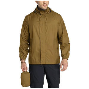 Imperméable imperméable adultes veste de pluie hommes coupe-vent extérieur compressible veste de pluie pour les motocyclistes voyage occasions de pluie - Product Image 1