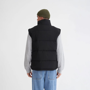Chaleco ligero personalizado Chaqueta sin mangas plegable cálida Tallas grandes Hombres de invierno Chaleco acolchado para hombres - Product Image 2