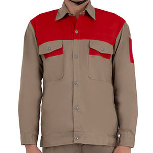 Conjunto de uniformes unisex de algodón y poliéster duradero para uso en construcción y fábrica - Product Image 6