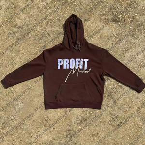 Sudadera con Capucha de Invierno para Hombre, de Alta Calidad, Informal, Doble Capa de Poliéster/Algodón, Corte Holgado - Product Image 2