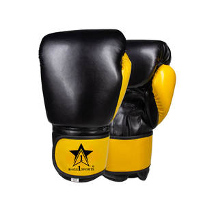 Gants de boxe en cuir de vachette personnalisés Gants de boxe personnalisés Gants de kick de MMA professionnels - Product Image 1