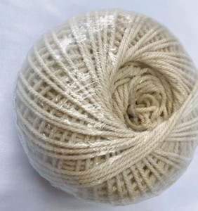 Ficelle de jute en rouleau couleurs naturelles ficelle de corde de coton de forme ovale à vendre - Product Image 4
