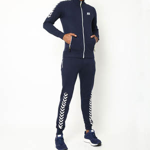 Survêtement d'hiver pour homme de qualité supérieure, design personnalisé, respirant, 100 % coton, léger, motif uni, contraste de couleurs, vente en gros - Product Image 1