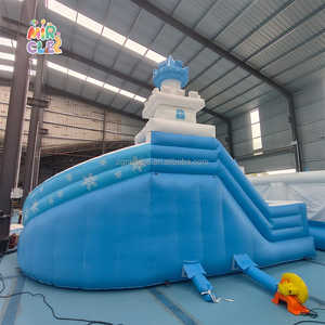 Castillo Inflable Comercial con Tobogán y Piscina <span class=keywords><strong>Splash</strong></span>, Bouncer Tobogán Agua para Eventos Infantiles - Product Image 3