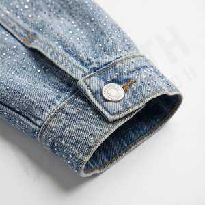Fall Winter Wear Women Jeans Jacket Best Quality Quick Dry Stylish Fashion <b>Coat</b> High Quality Streetwear Apparel Wholesale Price - Product Image 6