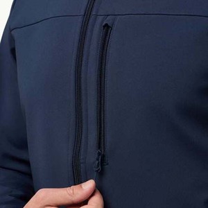 Men's Softshell Jacket Custom Fashion Windbreaker with <b>Waterproof</b> Windproof <b>Warm</b> Coating Soft Canvas Hooded Jacket - Product Image 3