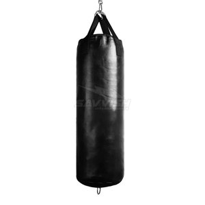 Sac de frappe personnalisé avec logo, équipement de boxe, sac de frappe en cuir PU résistant, sac de sable pour les arts martiaux, entraînement en salle de sport - Product Image 2