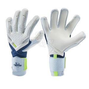 Gants de gardien de but professionnels en cuir, respirants, imperméables, à doigts entiers, unisexes, pour le sport, vente en gros sur mesure - Product Image 1