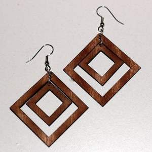 Pendientes circulares de gancho de alta calidad con costuras de madera explosivas, venta al por mayor, pendientes exagerados de madera, pendientes de madera para mujeres africanas - Product Image 6