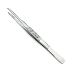 Pinzas de Acero Inoxidable Alemanas de Alta Calidad con Pasador de Alineación de 6.5 Pulgadas (16.5 cm), Herramientas Quirúrgicas Veterinarias Rectas y Dentadas - Product Image 4