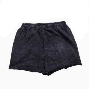 กางเกงขาสั้นเอวสูงสำหรับผู้หญิงกางเกงขาสั้นสีพื้นหลายสีระบายอากาศได้ดีฤดูร้อน - Product Image 2