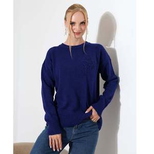 เสื้อสเวตเตอร์ปักลายซูเซน - กระถางดอกไม้ - Product Image 3