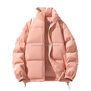 OEM Custom <b>Hooded</b> Puffer <b>Jacket</b> <b>with</b> Front Logo Autumn Cotton <b>Padded</b> Breathable Eco-Friendly for <b>Men</b> - Product Image 5