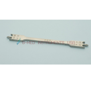 Calibrador de Altura de Brackets 022 de Acero Inoxidable, Instrumentos Dentales de Ortodoncia, Cirugía General de Ortodoncia, Tamaño Personalizable - Product Image 5