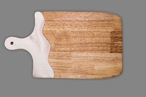 Tabla de cortar de queso de corte de mármol y madera de acacia ecológica de alta calidad multifuncional para uso doméstico en hoteles de bajo costo - Product Image 6