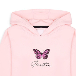 Sudadera con capucha de lana Premium para niñas con tarifa al por mayor 2026/Sudadera con capucha ligera de invierno de algodón con logotipo personalizado para niñas - Product Image 2