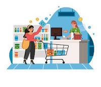 Yüksek kaliteli Online bakkal ve süpermarket POS yazılımı Internet sürüm Mac Android Linux mobil kullanım platformları stok ürünleri