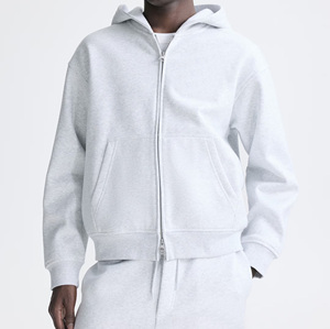 Sudadera con Capucha de Invierno Bordada Personalizada de Alta Calidad, con Logotipo Personalizado Digital, Cierre de Cremallera, Tejido de Forro Polar, Ecológica, Transpirable, Informal - Product Image 2