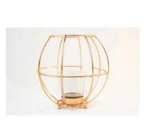 Nouvelles tendances Bougeoir de forme géométrique Bougeoir en métal de couleur dorée de la meilleure qualité disponible à prix réduit - Product Image 4