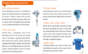 Rotor e Estator de Bomba de Cavidade Progressiva, Peças de Reposição Mono de Alta Pressão, Autoescorvante, OEM, Substituição de Subturbina, Medição de Fluxo Ajustável - Product Image 5