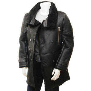 Vestes en cuir pour hommes tendance, durables, imperméables, coupe-vent, respirantes, style streetwear, mode hiver 2025, OEM ODM - Product Image 3