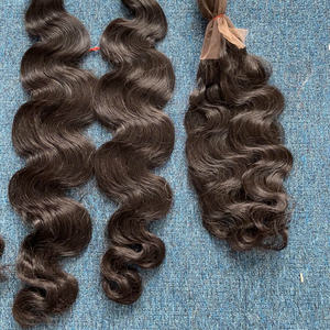 Extensiones de Cabello Humano Virgen Vietnamita, Ondulado, Doble Trama a Máquina, Disponible en Todos los Colores - Product Image 3