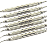Racleur manuel pour tartre dentaire, éliminateur de plaque, scalpel / explorateur professionnel en acier inoxydable réutilisable, certifié CE classe I