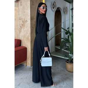 Conjuntos de Traje Clásico para Mujer Garry Palazzo 9933, Elegante Traje de Pantalón para Mujer - Product Image 6