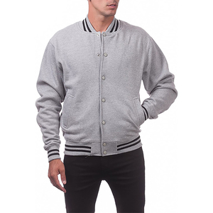 Gran oferta 2025, chaqueta Varsity de manga larga para hombre, cómoda, Material Premium de lana, cuello levantado, diseño largo y fino para mujer - Product Image 5