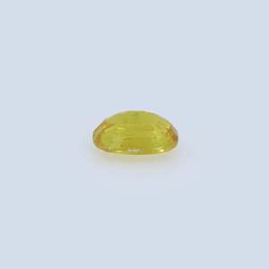Zafiro Amarillo Natural de 4 Quilates, Corte Oval Facetado, con Gemas de Peridoto, Alejandrita, Topacio, Aguamarina, Topacio Azul y Turmalina - Product Image 3