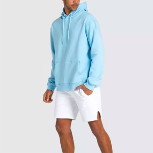 Nouveauté 2025 – Sweat à capuche streetwear brodé personnalisé avec logo et poche, respirant, 100 % coton, unisexe - Product Image 4