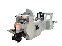 Machine à fabriquer des sacs en papier kraft entièrement automatique et informatisée Bagmac S1-A avec moteur PLC, facile à utiliser, état neuf, vente chaude