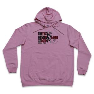 Sweat à capuche long unisexe en coton/polyester pour hommes, imprimé sur un côté, pull à brosse avec fermeture éclair, fourniture OEM, capuche tricotée, nouvel arrivage - Product Image 6