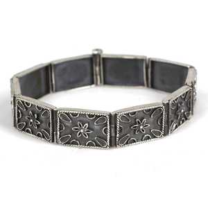 925 Sterling Silver <b>Daisy</b> Flower Motif Bracelet for <b>Gift</b> Occasions - Product Image 3