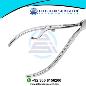 คีมตัดหนังกำพร้าแบบมืออาชีพที่ออกแบบได้ตามต้องการด้ามจับสั้นทำจากสเตนเลสสตีลที่มีคุณภาพสูง - Product Image 5