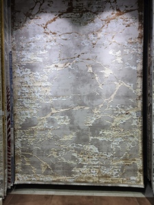 Tapis de maison Adiva 20 pieds, tissé en Turquie, jacquard, fabriqué à la machine, polyester, lavable, à poils ras, uni, avec envers antidérapant en caoutchouc - Product Image 6