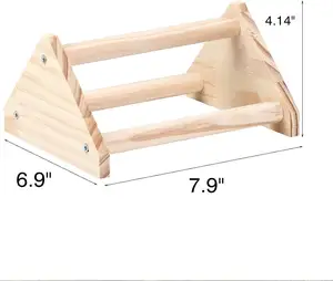 buy wholesale Chicken Perch Strong Pine Wooden Chick Jungle Gym Roosting Bar in bulk cheap