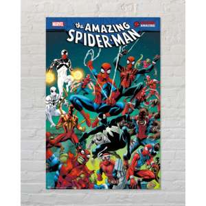Modern Marvel Spider-Man <b>Poster</b> Collage Design Style Wall Art Made of Paper - Product Image 2